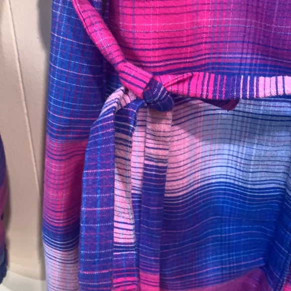 Columbia Omni Wick Advanced Evap Sportwear Long Top Tunic Purple Pink Blue M - Picture 5 of 8